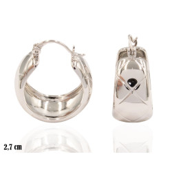 Kolczyki Xuping rodowane - MF40251